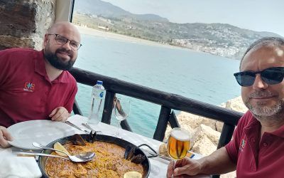 Restaurante «El Peñón» en Salobreña, lugar paradisiaco.